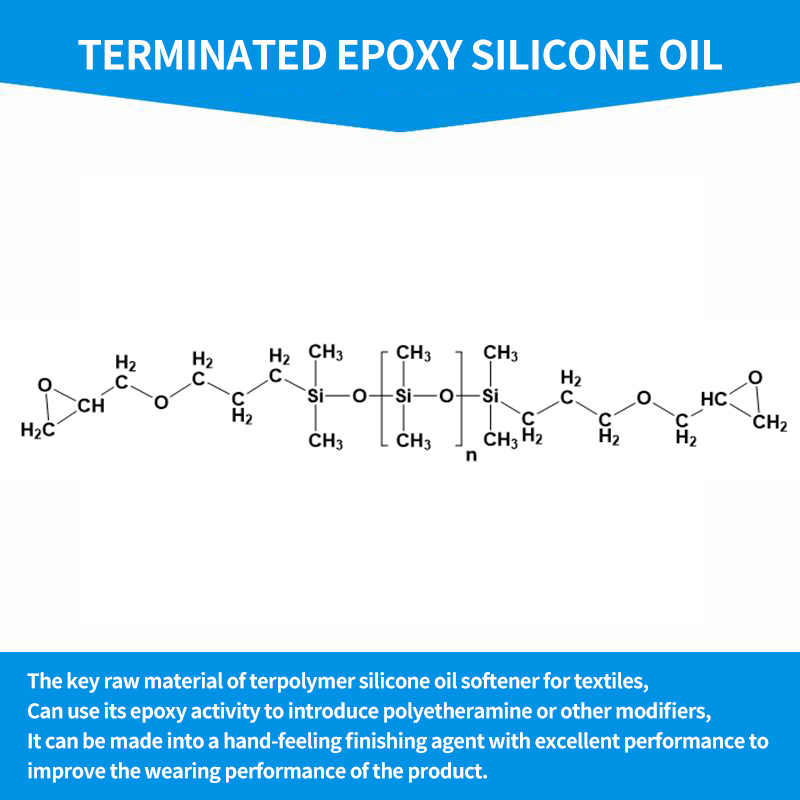 End epoxy silicone oil